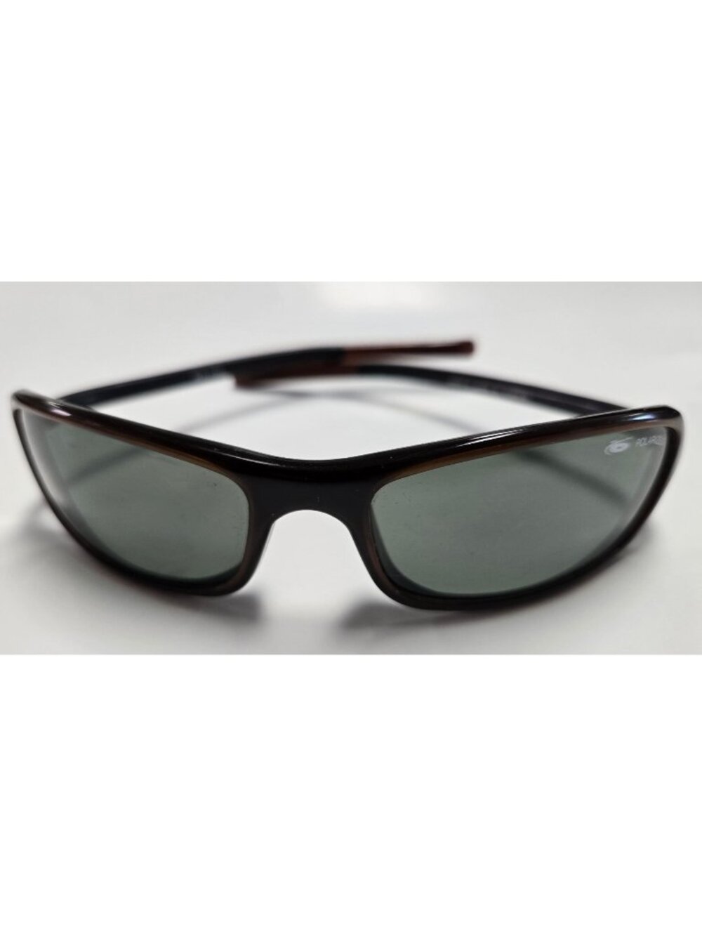 Vintage Bollé Beta 10322 Titanium Wrap-Around Polarized Sunglasses Japan Rare